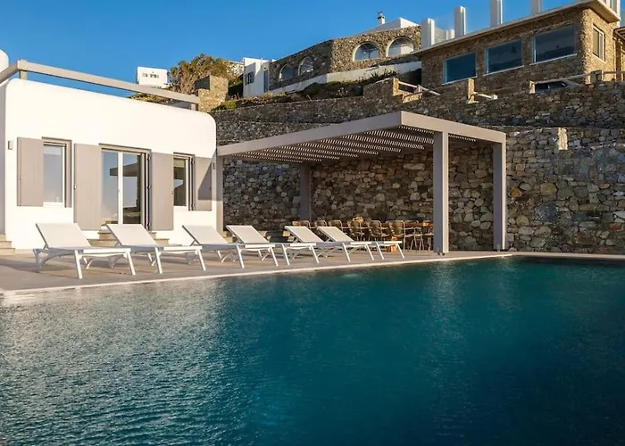 Templo Y Mar Vi By Mykonos Mood Вилла *